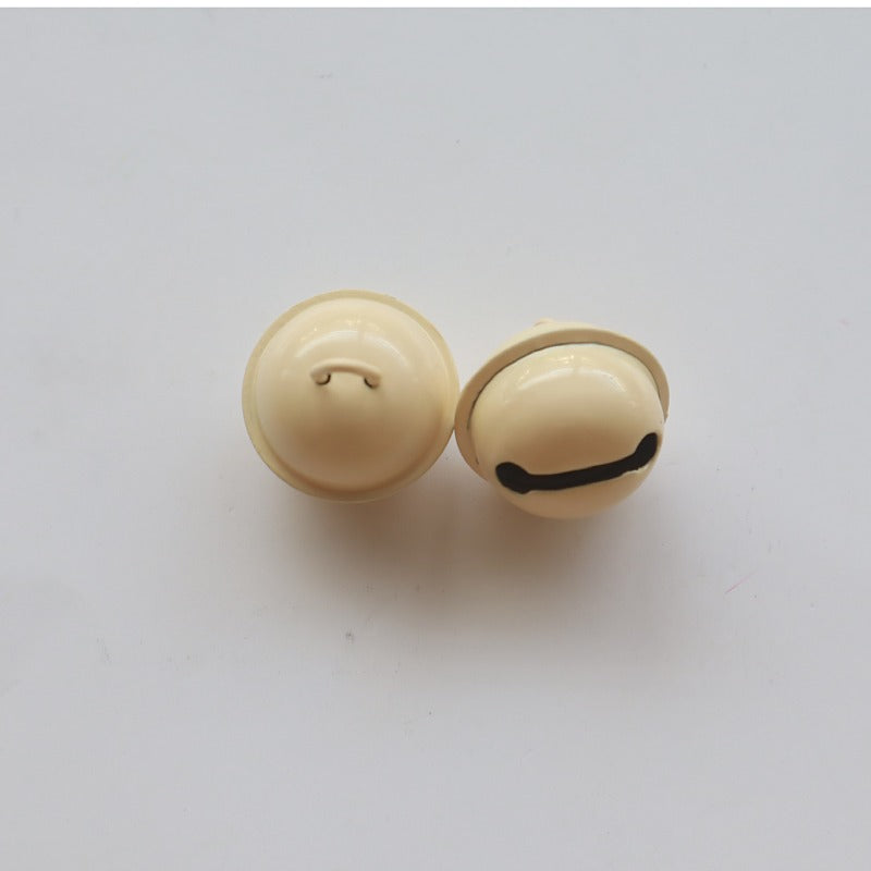 100 Pieces Fashion Bell Metal Iron Plating Christmas Women'S Keychain