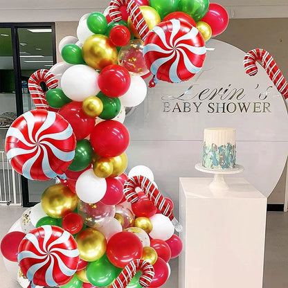 Christmas Casual Christmas Tree Star Emulsion Party Balloon Balloons