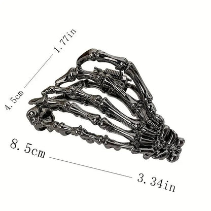 Halloween Elegant Lady Streetwear Women's Bat Metal Plating Hair Claws