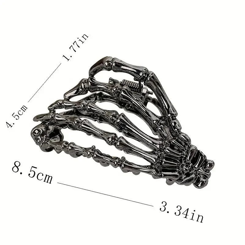 Halloween Elegant Lady Streetwear Women's Bat Metal Plating Hair Claws