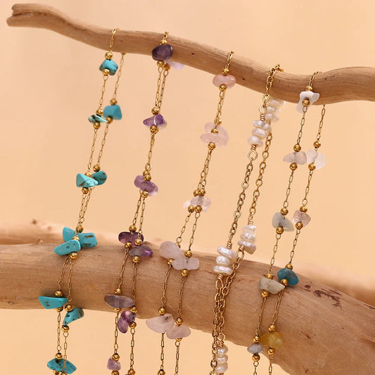 Women Minimalist Geometric Anklets