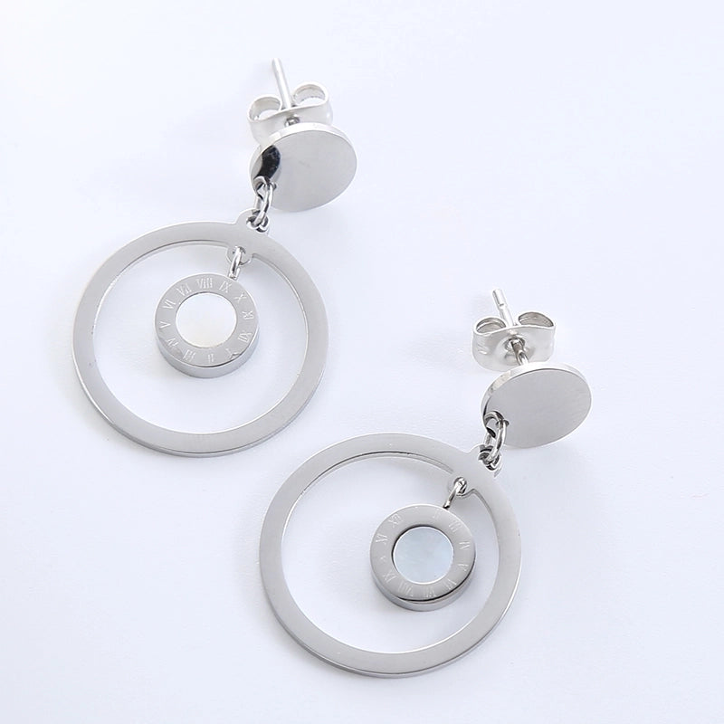 1 Pair Elegant Luxurious Classic Style Star Tassel Butterfly Inlay 304 Stainless Steel Zircon Drop Earrings