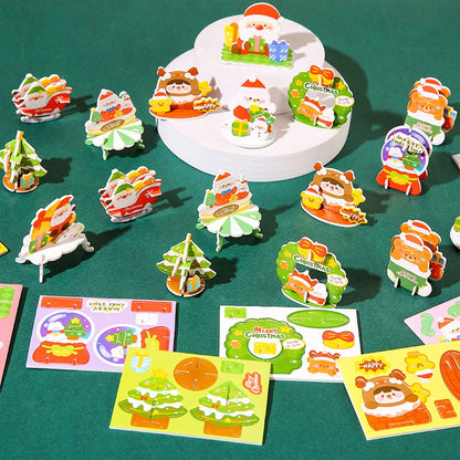 Christmas Cute Cartoon Plastic Party Party Packs