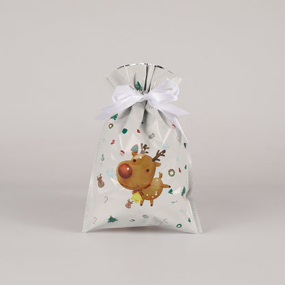 Christmas Gift Bag 2025 Hot Christmas Gift Bag Set Drawstring Bag Candy Bag