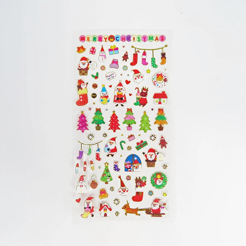 1 Piece Christmas Tree Santa Claus Christmas Socks Holiday Festival Christmas PET PVC