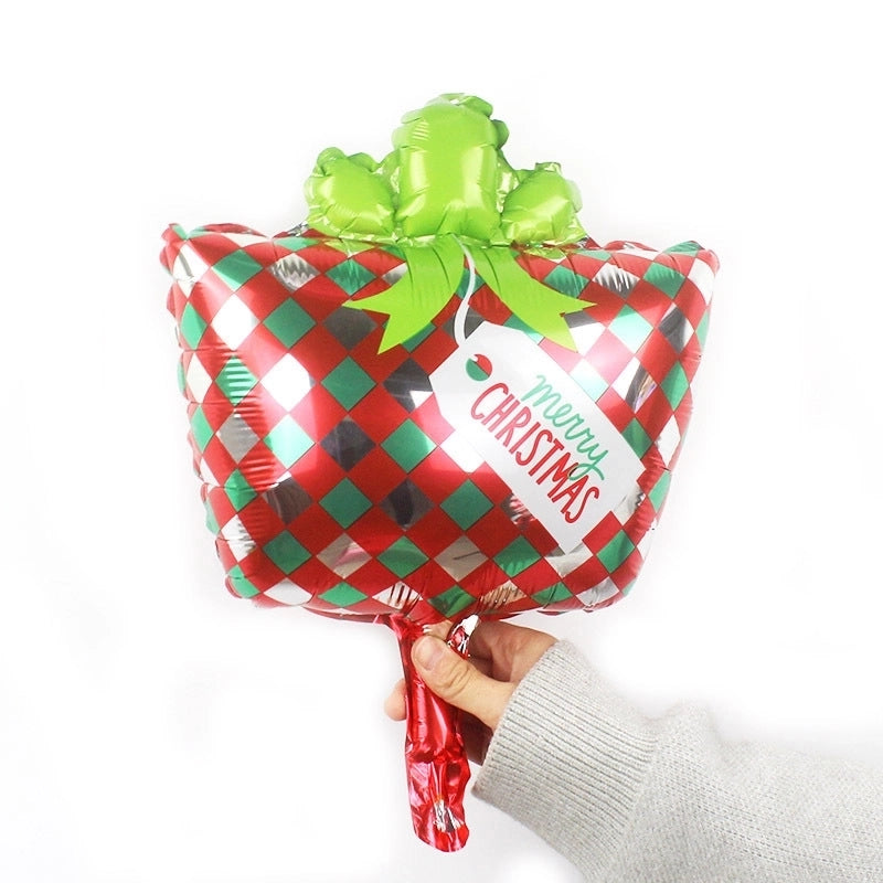 Christmas Casual Christmas Tree Santa Claus Snowman Aluminum Film Party Balloon Balloons