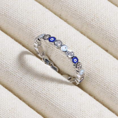 Copper Devil's Eye Rings