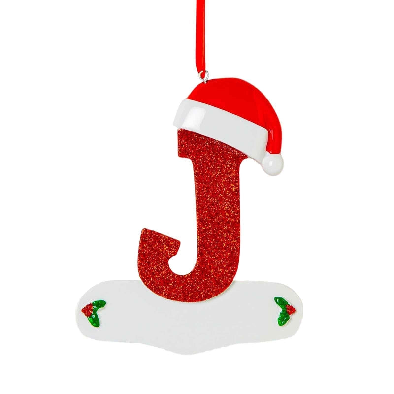 Cross-border Hot 26 English Letters Car Pendant Christmas Tree Decorative Ornaments Home Decorations
