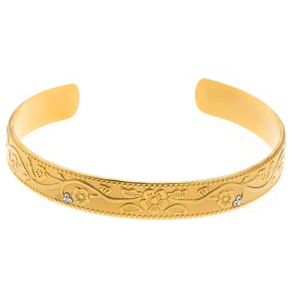 Casual Minimalist Streetwear Geometric 304 Stainless Steel Bangle In Bulk