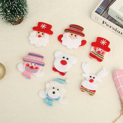 Christmas Pin Animal Santa Claus Brooches 1 Piece