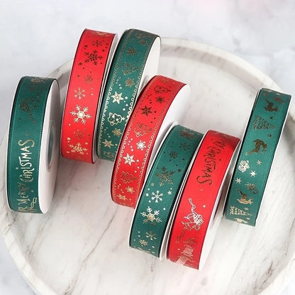 Christmas Cute Cartoon Ribbon Daily Party Gift Wrapping Supplies