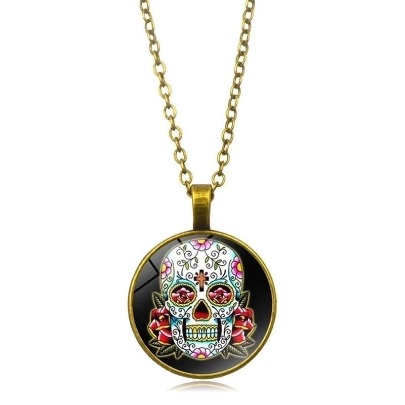 Minimalist Skull Alloy Plating Unisex Pendant Necklace 1 Piece