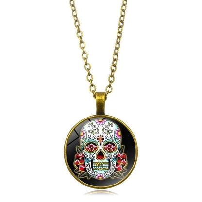 Minimalist Skull Alloy Plating Unisex Pendant Necklace 1 Piece