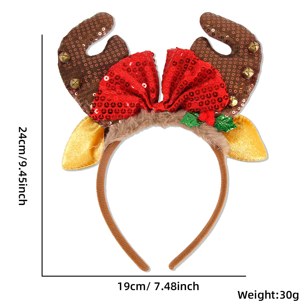 Christmas Cartoon Style Cute Exaggerated Christmas Hat Plastic Festival Street Headband