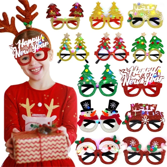 Christmas Cartoon Style Cute Christmas Tree Letter Nonwoven Party Festival Photography Props