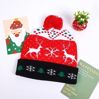 Christmas Fashion Christmas Tree Snowman Polyester Outdoor Christmas Hat