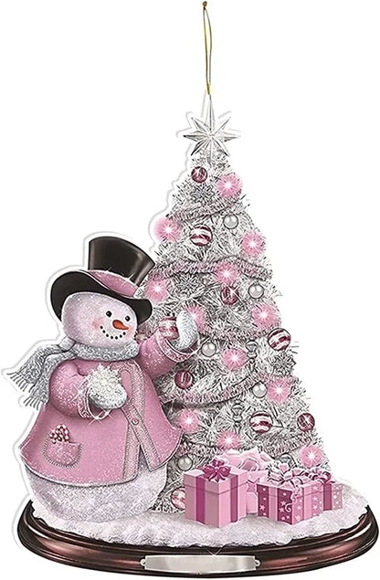 Christmas Cartoon Style Snowman Arylic Daily Festival Hanging Ornaments