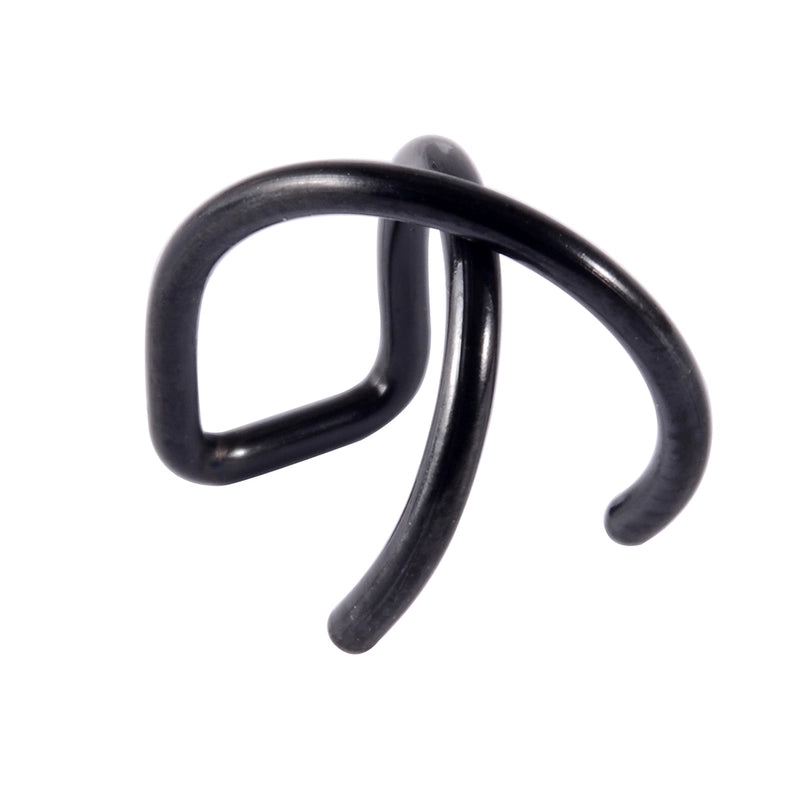 10 Pieces Casual Vacation Tropical Solid Color Polishing 304 Stainless Steel 18K Gold Plated Ear Cuffs