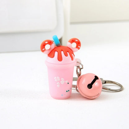 Cute Cartoon Plastic Unisex Bag Pendant Keychain
