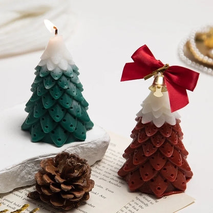 Christmas Cute Christmas Tree Wax Candle Home Fragrance