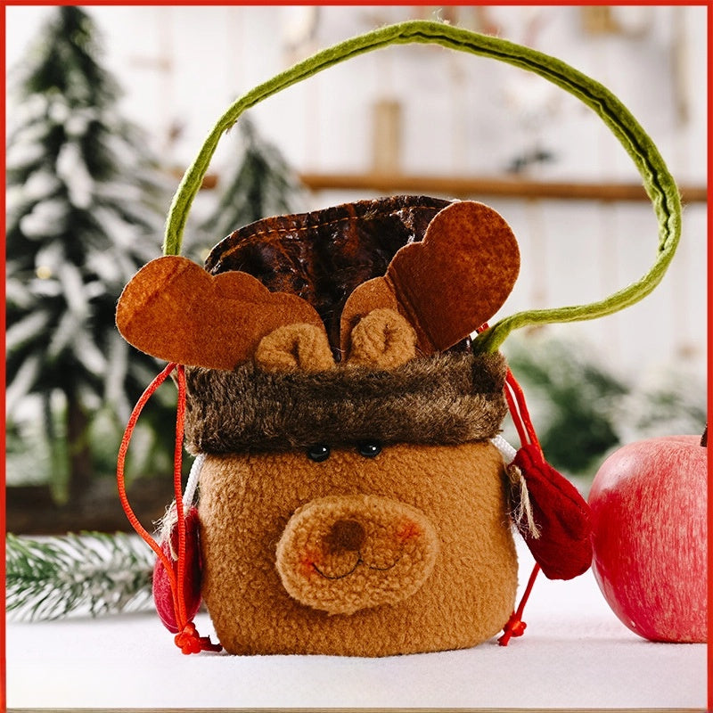 Creative Christmas Decoration Cartoon Tote Bag