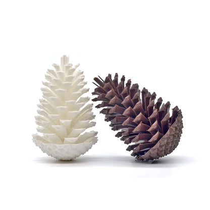 Christmas Decorations Christmas Tree Pine Cone Pendant High Simulation Pine Cone Wreath Decoration 13cm American Pine Cone