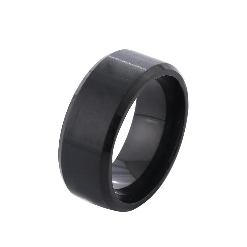 Minimalist Round Stainless Steel Rings