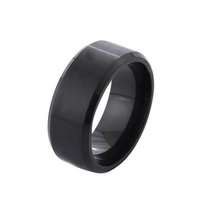 Minimalist Round Stainless Steel Rings