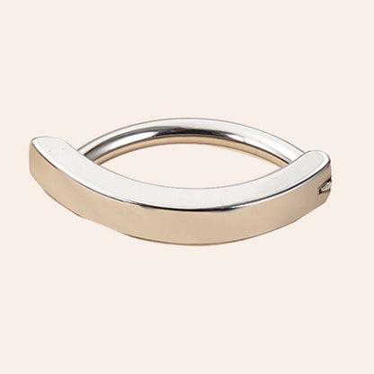 1 Piece Belly Rings Basic Minimalist Classic Style Geometric 304 Stainless Steel 18K Gold Plated Belly Rings