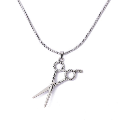 Hip-Hop Animal Skull Stainless Steel Alloy Plating Pendant Necklace