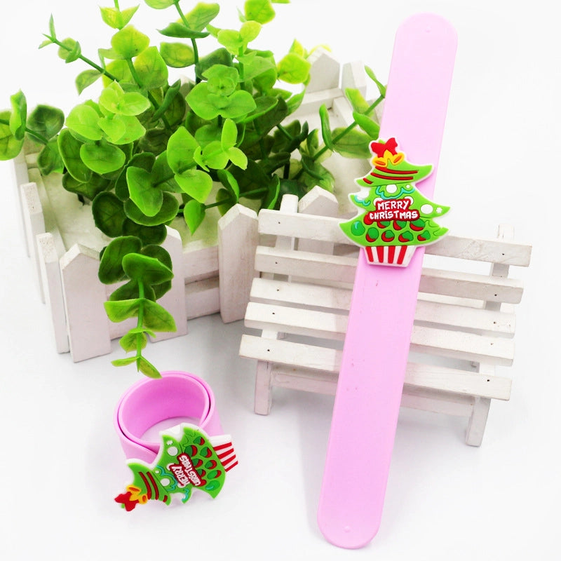 Christmas Cartoon Style Santa Claus Elk Silica Gel Festival