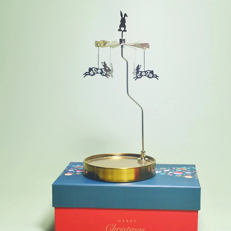 Novelty Solid Color Stainless Steel Metal Candlestick