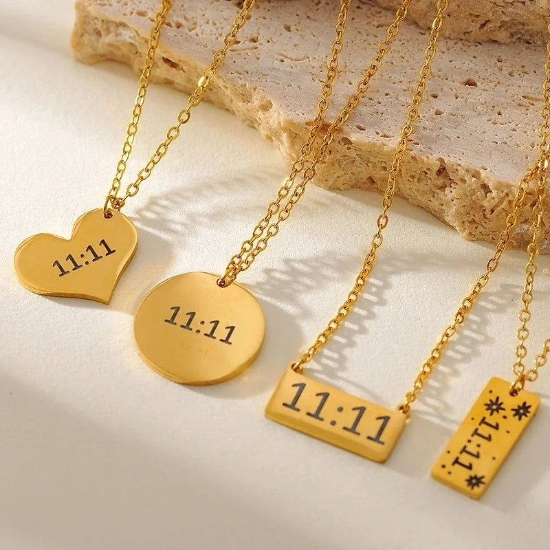 Elegant Glam Luxurious Geometric 304 Stainless Steel Stainless Steel Necklaces