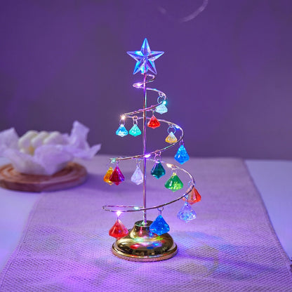 Christmas Cute Christmas Tree Star Iron Daily Festival Ornaments