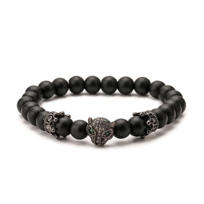 Retro Geometric Natural Stone Bracelets