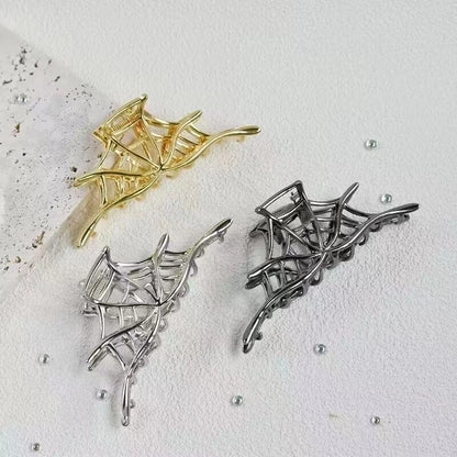 Halloween Streetwear Women's Spider Web Metal Hair Claws