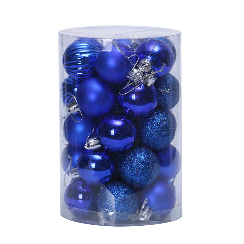34 Christmas Ball Set 4cm Christmas Decoration Christmas Tree Decoration Balls Irregular Balls
