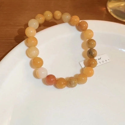 Ig Style Modern Style Round Flower Freshwater Pearl Metal Beaded Plating Inlay Rhinestones Bracelets