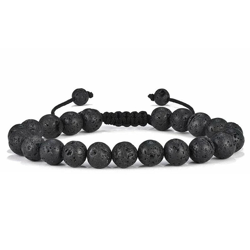 Retro Geometric Natural Stone Bracelets