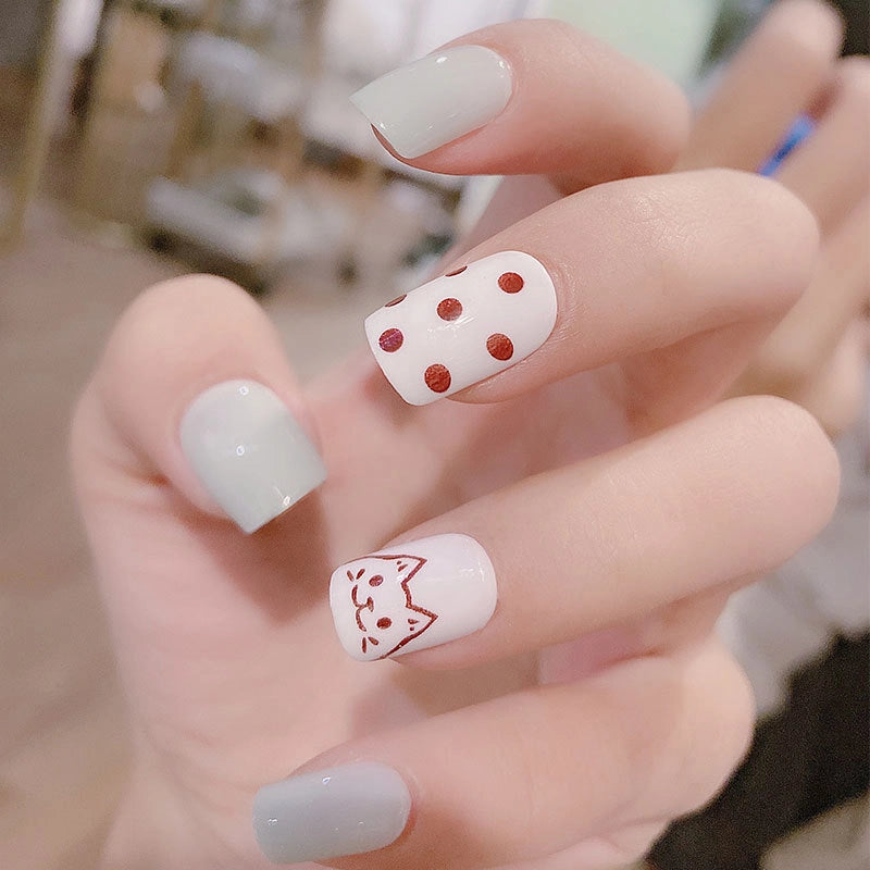 Wear Armor Finished Product Nail Tip Disassembly Removable Wear Nail Stickers