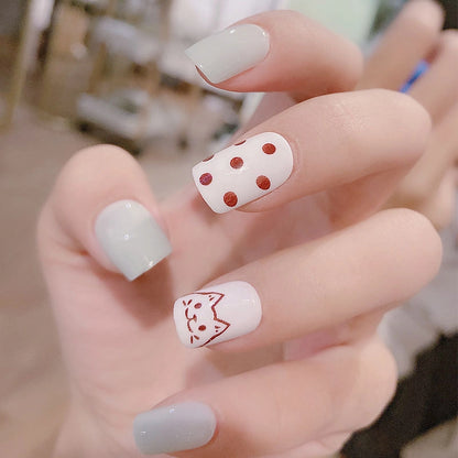 Wear Armor Finished Product Nail Tip Disassembly Removable Wear Nail Stickers