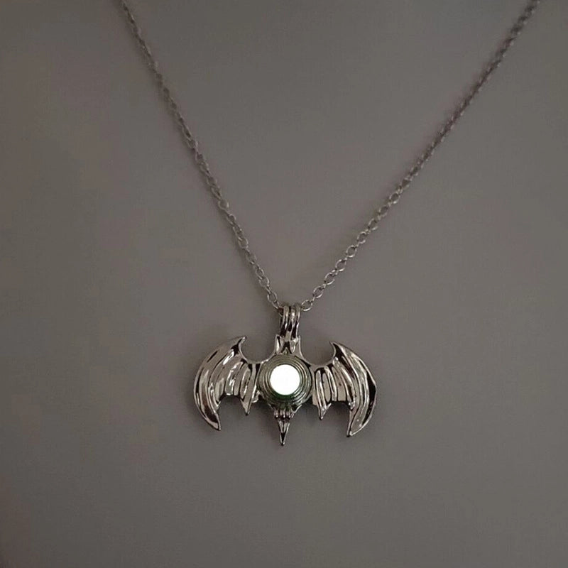 Luminous Hollow Diy Cage Christmas Tree Women's Necklace