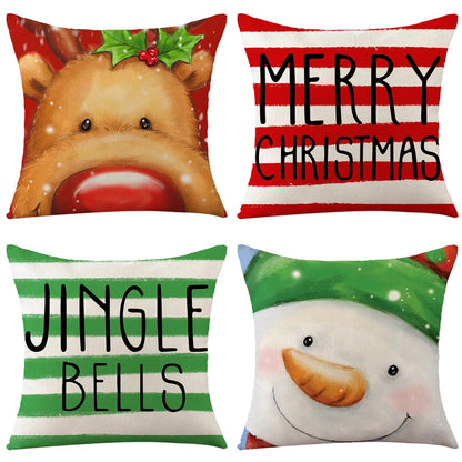 Christmas Combination Pillow Case New Home Sofa Decoration Cushion Pillow Case Manufacturers