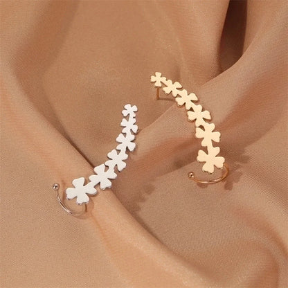 New Earrings Simple Star Love Ear Hangings Non-mainstream Single Ear Jewelry