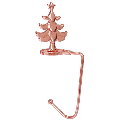 Christmas Fireplace Hook Metal Bag Hook Snowflake Christmas Stocking Hook In Stock