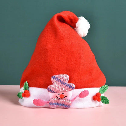 Christmas Fashion Antlers Cloth Party Christmas Hat