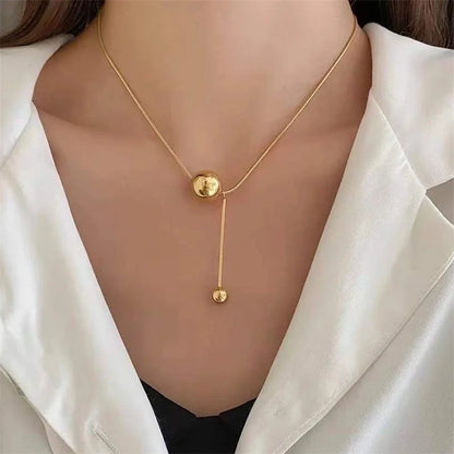 Casual Minimalist Cross Infinity Heart Shape Titanium Steel Copper Plating Hollow Out Inlay Crystal Rhinestones Zircon 18k Gold Plated Gold Plated Silver Plated Pendant Necklace