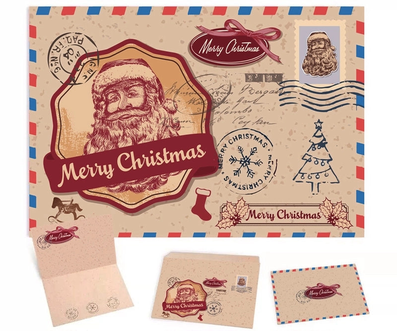 Christmas Cartoon Style Cartoon Party Festival Card