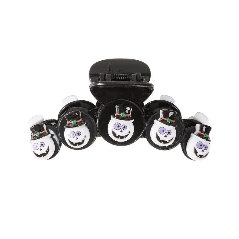 Halloween Women's Pumpkin Plastic Hair Claws