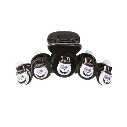 Halloween Women's Pumpkin Plastic Hair Claws